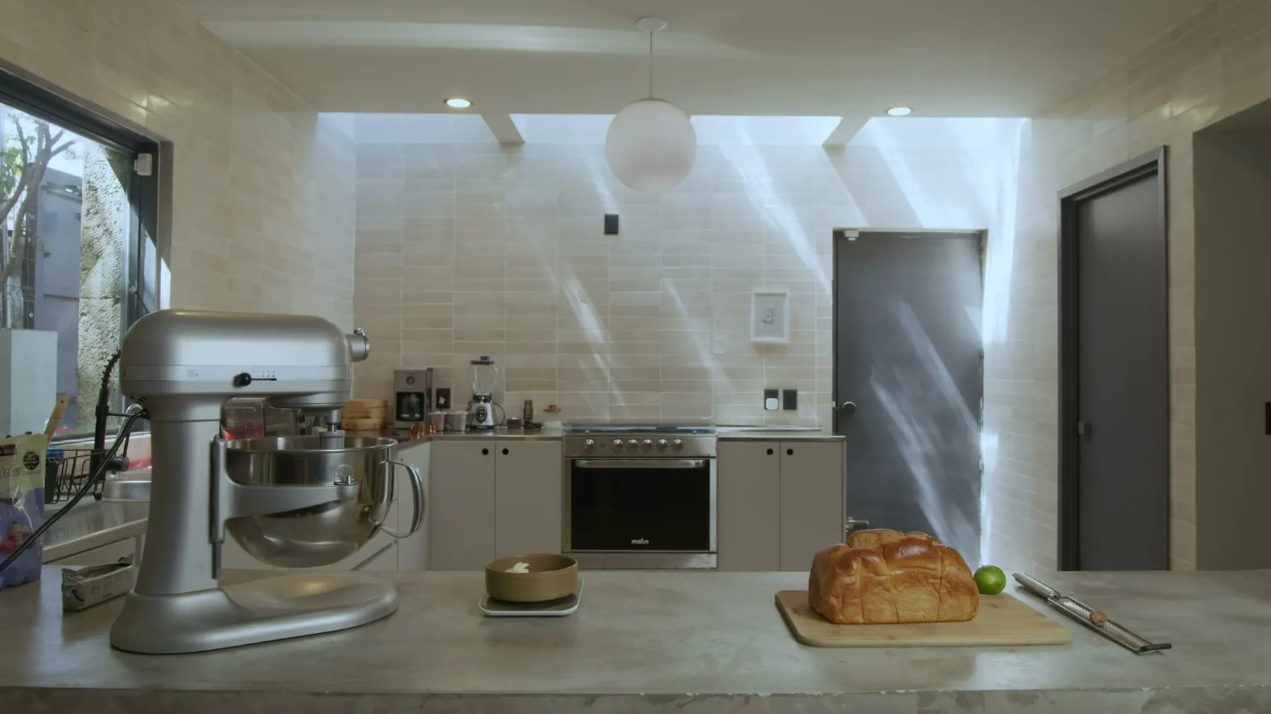 Newly renovated kitchen in a Cyprus home
